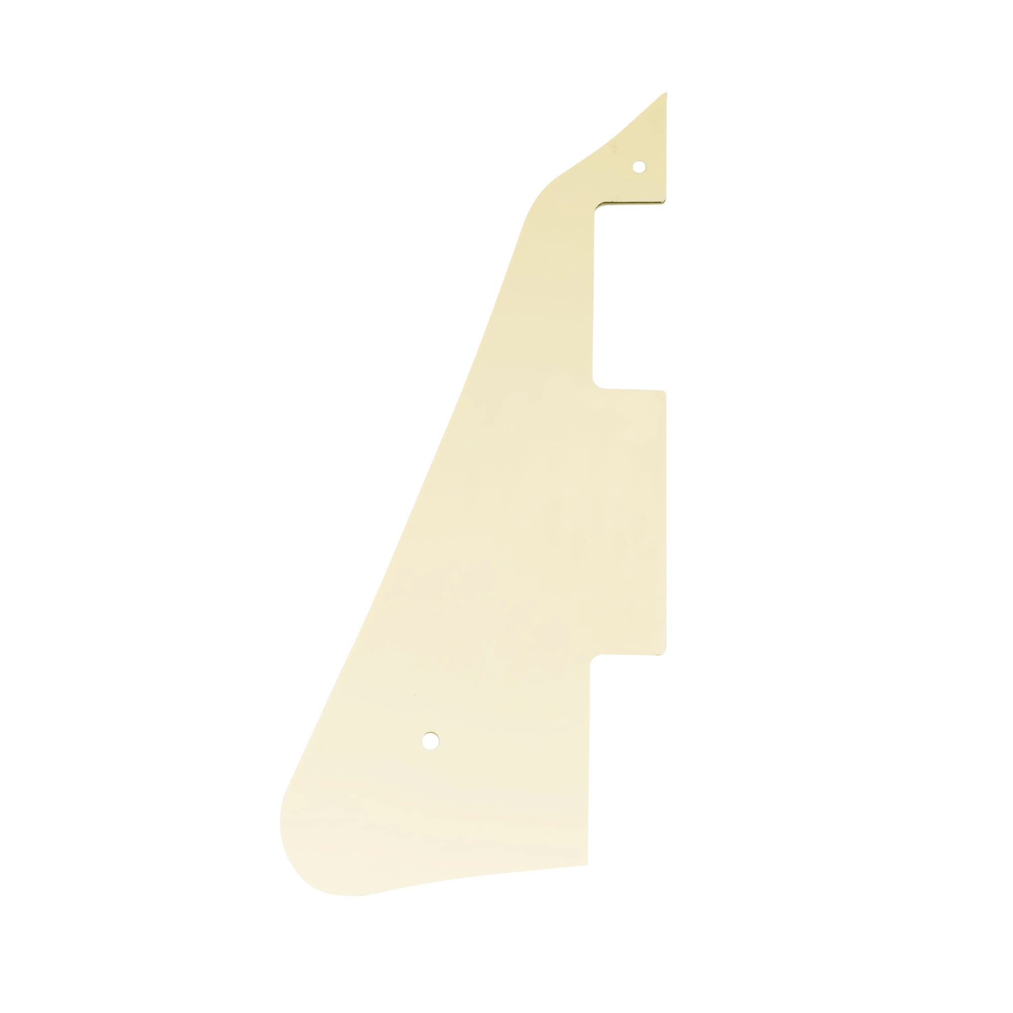 Musiclily Electric Guitar Pickguard Compatible with USA Les Paul Modern Style,4Ply Parchment Pearl